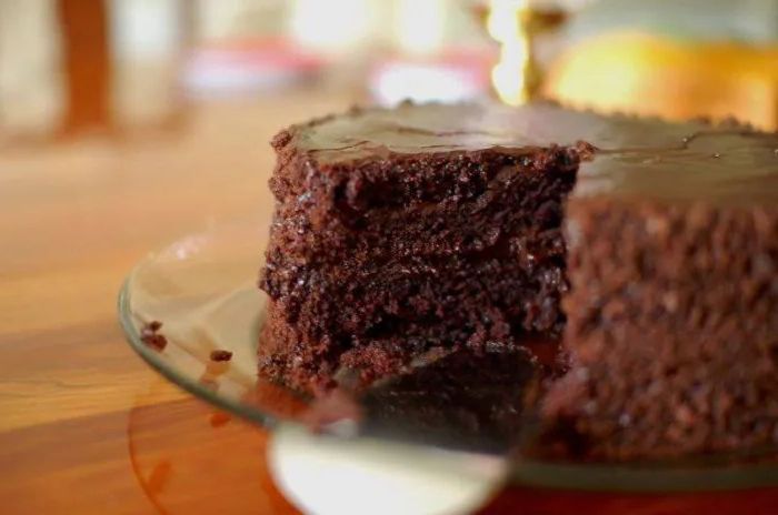 Leckerer Schokoladenkuchen mit Kaffeegeschmack aus dem Thermomix