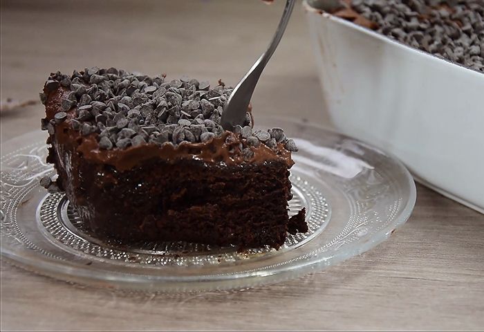 Schokoladenkuchen mit Kaffeelikör aus dem Thermomix