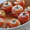 Tomaten gefüllt mit Reis und Speck aus dem Thermomix