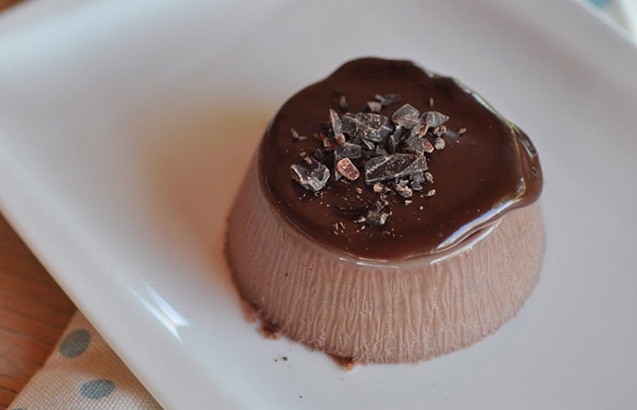 Schokoladen-Panna-Cotta im Thermomix