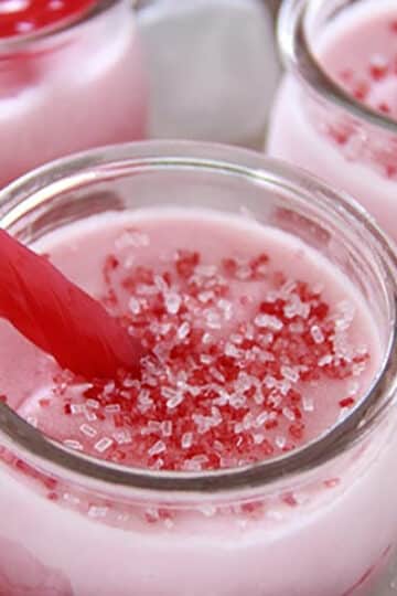 Rote Lakritze-Eis aus dem Thermomix
