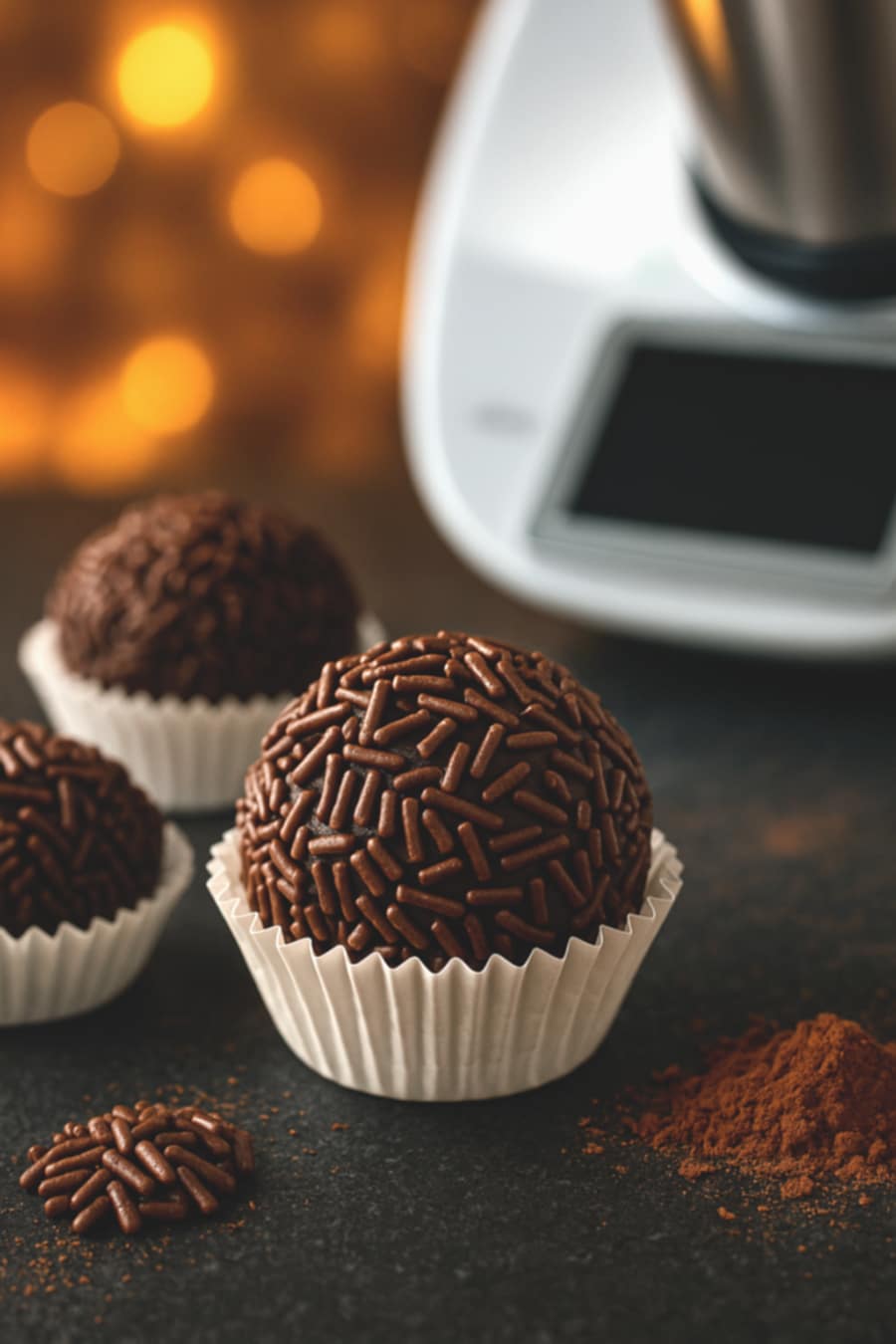 Schokoladen-Kaffee-Trüffel aus dem Thermomix