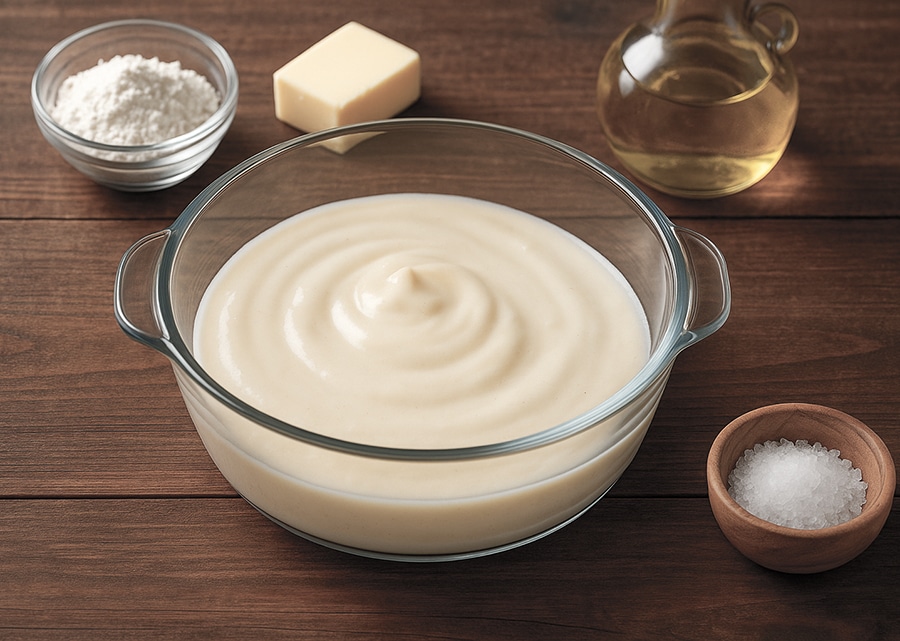 Bechamelsauce aus dem Thermomix. Grundrezept