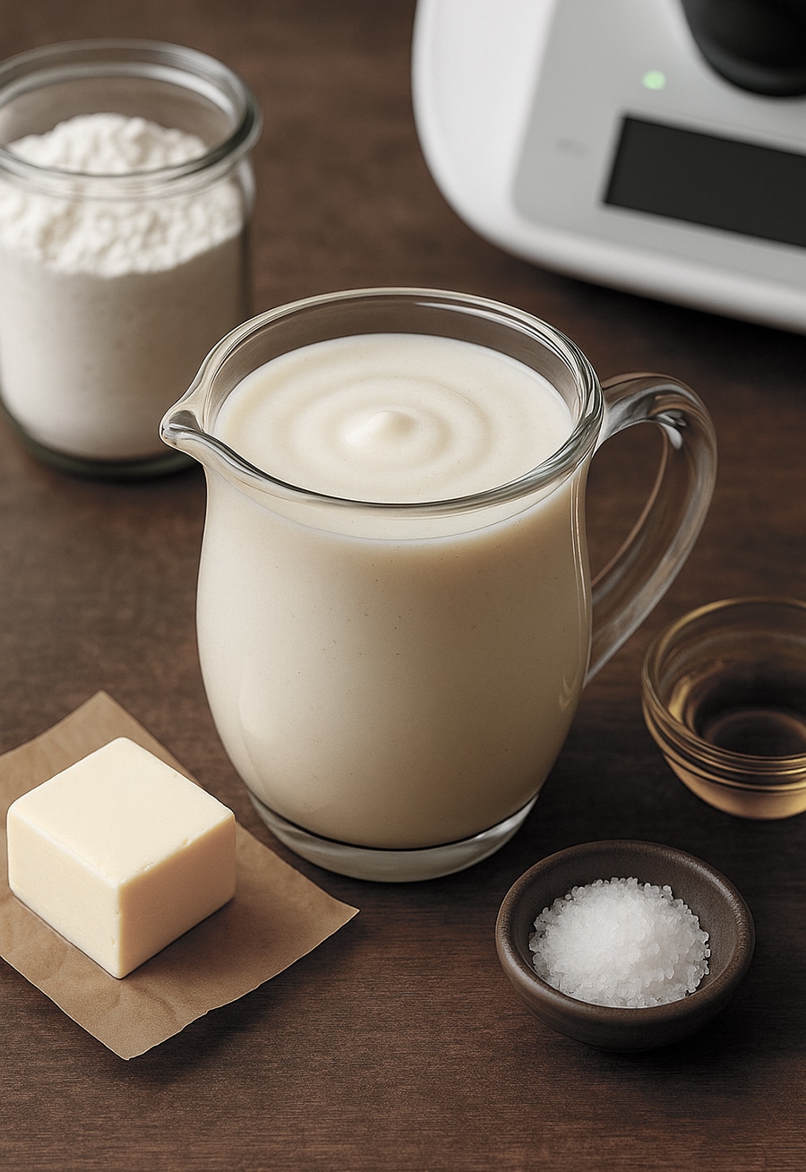 Bechamelsauce aus dem Thermomix. Grundrezept