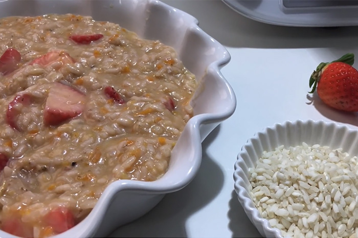 Erdbeer-Risotto im Thermomix