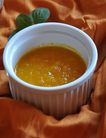 Kalte Orangen-Melonen-Creme im Thermomix