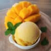 Cremiges Mango-Eis aus dem Thermomix