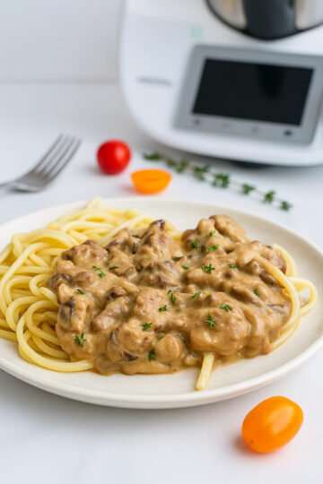 Boeuf Stroganoff aus dem Thermomix