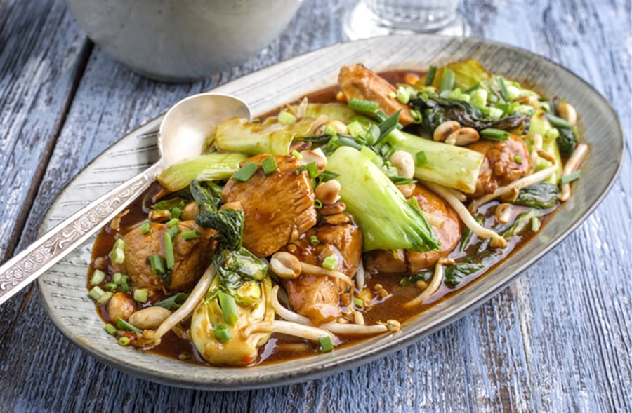 Chop Suey mit Putenfleisch aus dem Thermomix