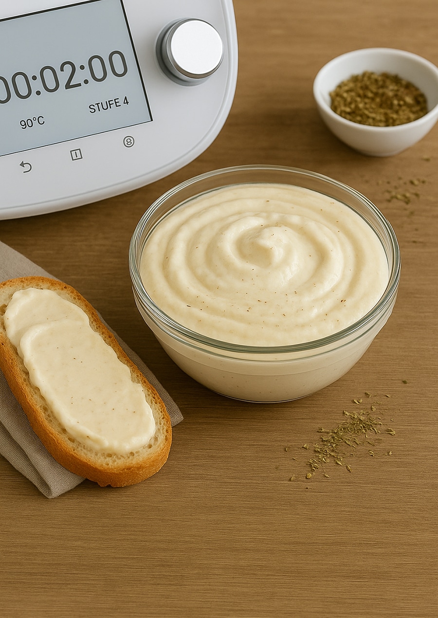 Hausgemachter Streichkäse aus dem Thermomix