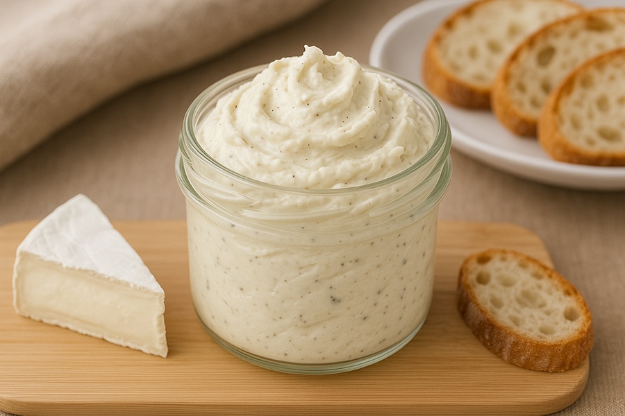 Hausgemachter Streichkäse aus dem Thermomix