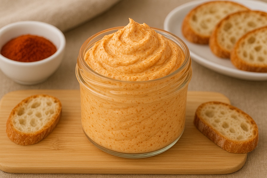 Hausgemachter Streichkäse aus dem Thermomix