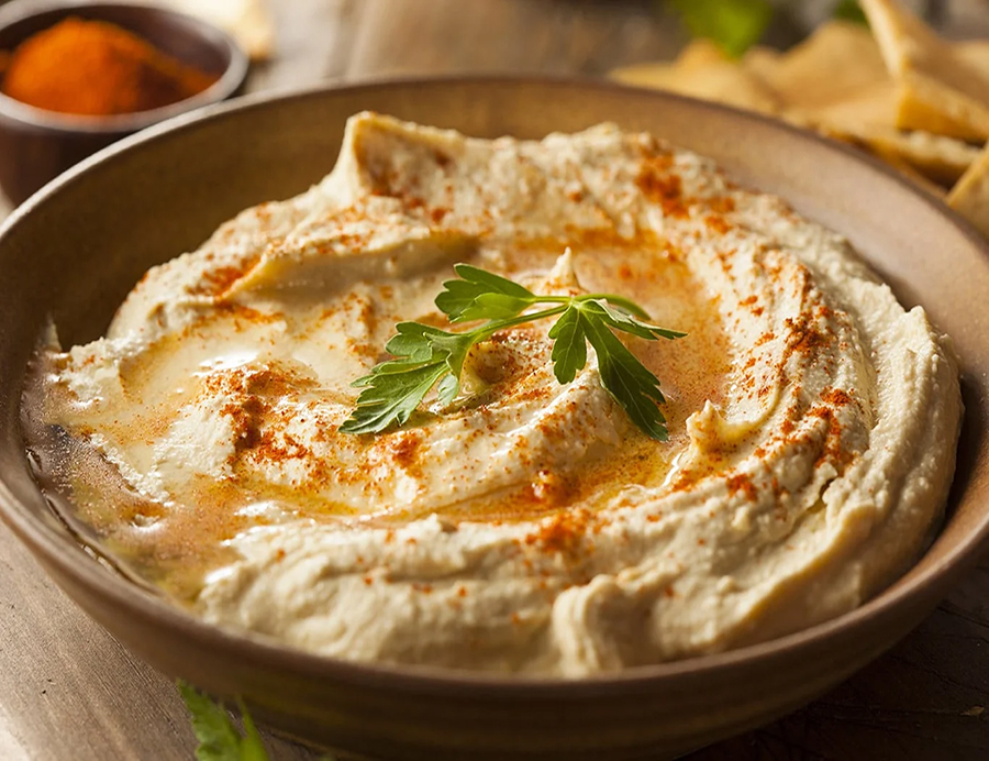 Hummus mit Paprika aus dem Thermomix Hummus mit Paprika aus dem Thermomix