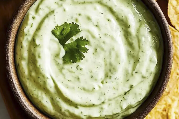 Koriander-Limetten-Creme für Tacos aus dem Thermomix