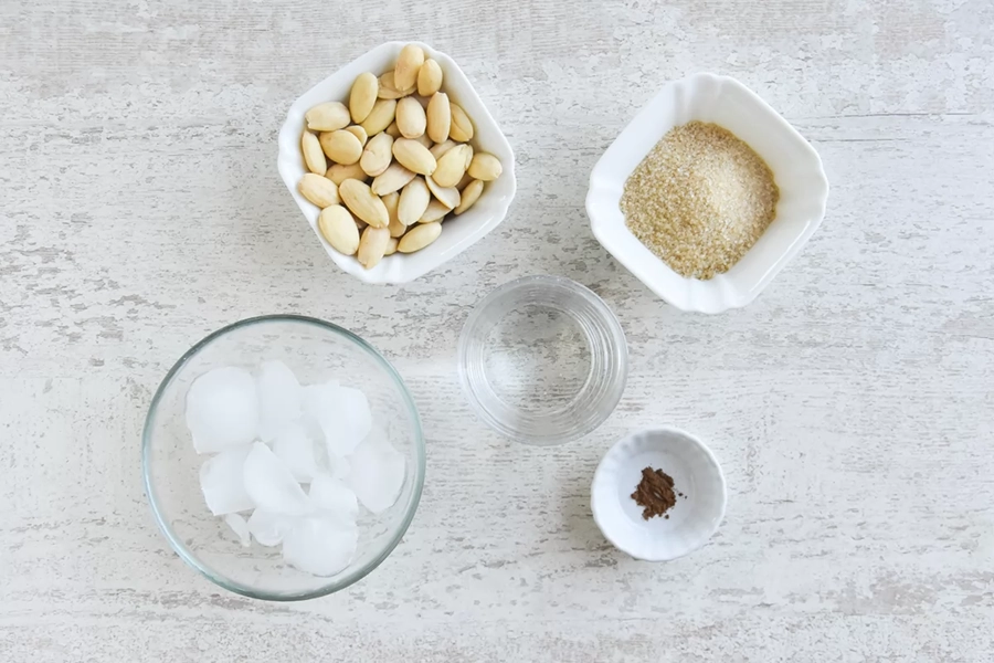 Mandelsorbet aus dem Thermomix
