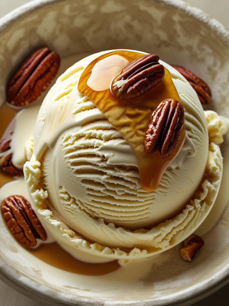 Butter-Pecan-Eis aus dem Thermomix