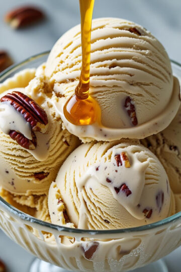 Butter-Pecan-Eis aus dem Thermomix