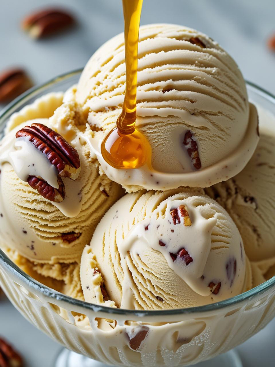 Butter-Pecan-Eis aus dem Thermomix