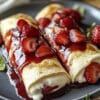 Chimichangas mit Erdbeer-Cheesecake aus dem Thermomix