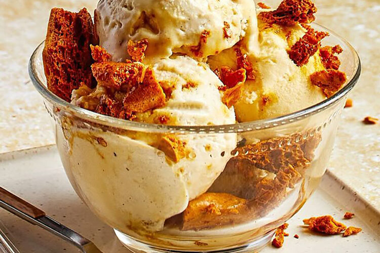Hokey Pokey Eiscreme im Stil von Baskin Robbins mit dem Thermomix