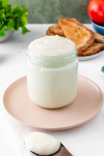 Öl-freie Mayonnaise in nur 5 Minuten mit dem Thermomix