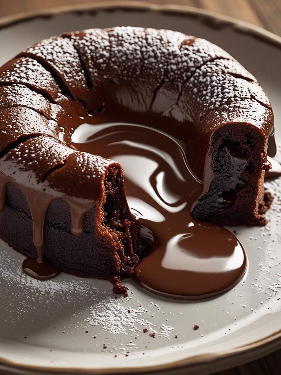Schokoladen-Lava-Kuchen aus dem Thermomix