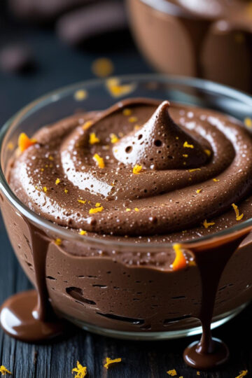 Schokoladen-Orangen-Mousse aus dem Thermomix