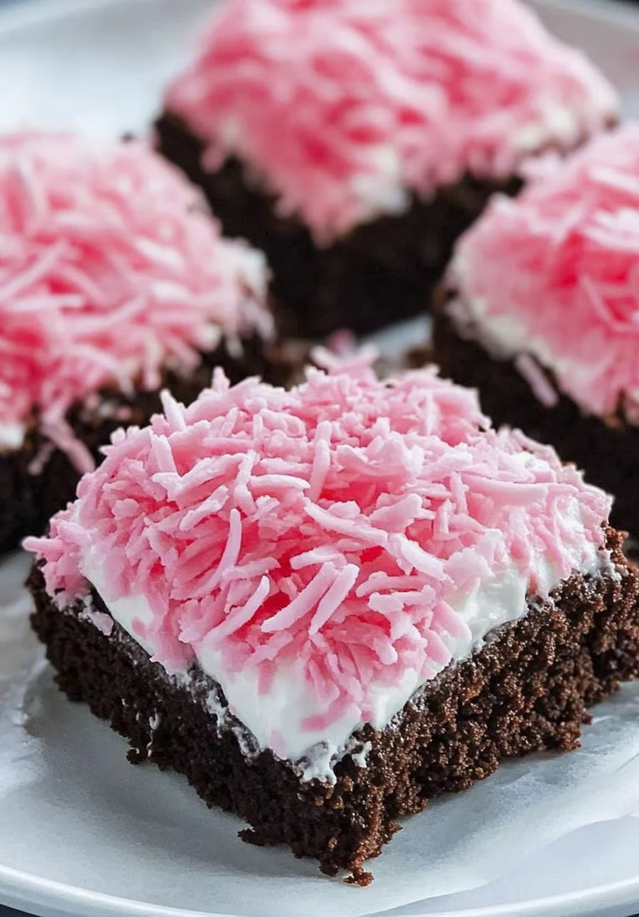 Sno Ball Brownies aus dem Thermomix Sno Ball Brownies aus dem Thermomix
