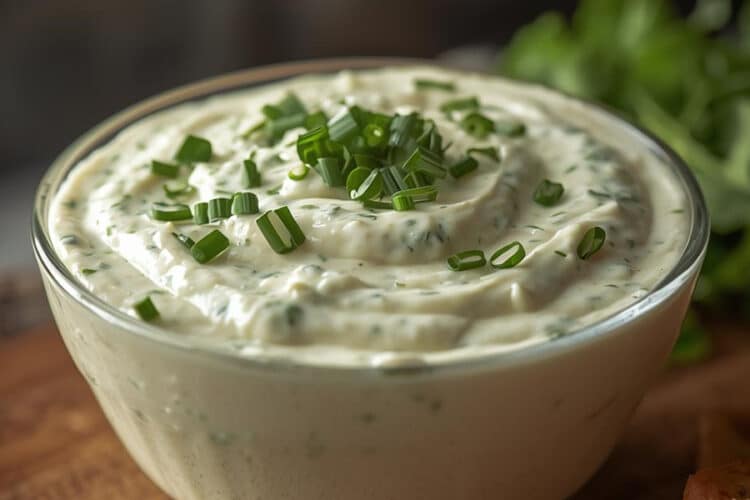 Knoblauch-Kräuter-Dip aus dem Thermomix