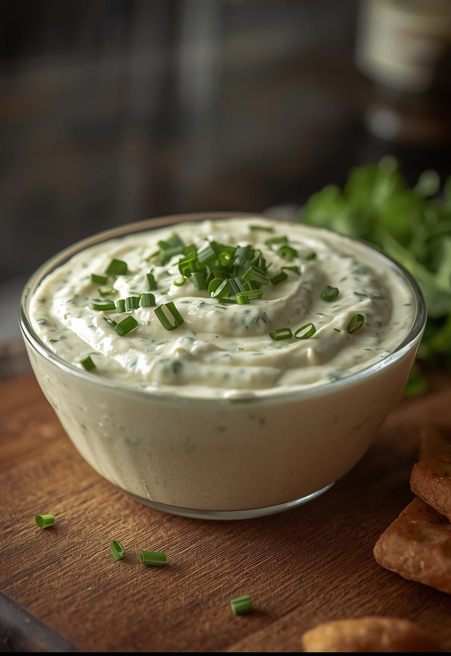 Knoblauch-Kräuter-Dip aus dem Thermomix