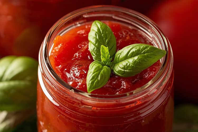 Tomaten-Basilikum-Marmelade aus der Thermomix