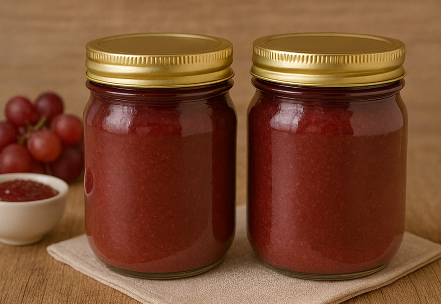 Traubenmarmelade aus dem Thermomix