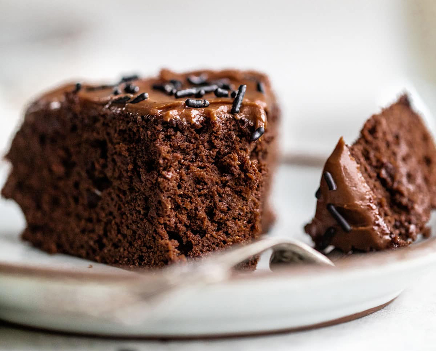 Schokoladenkuchen mit Kokosmehl im Thermomix Schokoladenkuchen mit Kokosmehl im Thermomix