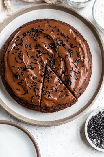 Schokoladenkuchen mit Kokosmehl im Thermomix