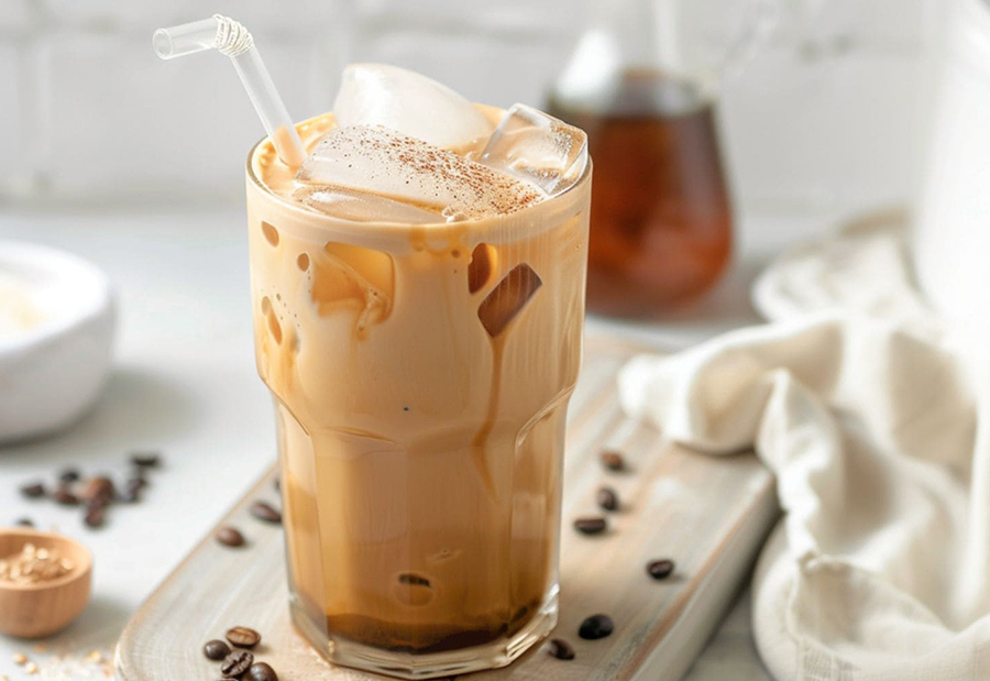 Starbucks-Style Eiskaffee aus dem Thermomix Starbucks-Style Eiskaffee aus dem Thermomix