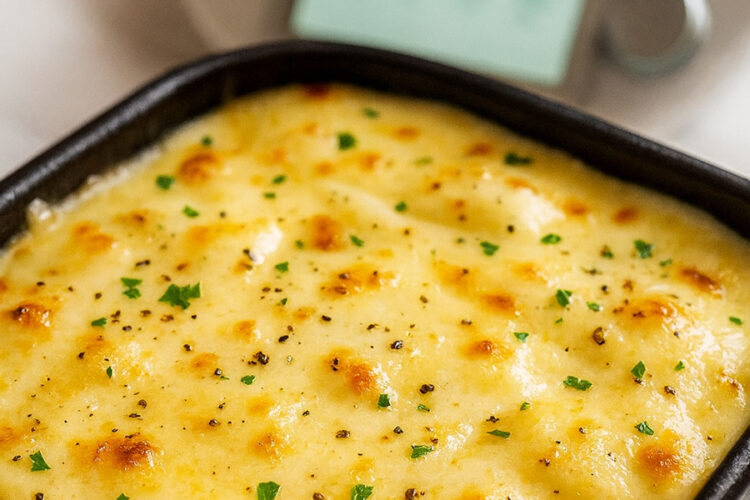 Cremige Knoblauch-Parmesan-Sauce aus dem Thermomix