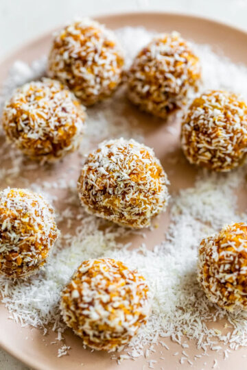 Mango-Energiebällchen mit dem Thermomix