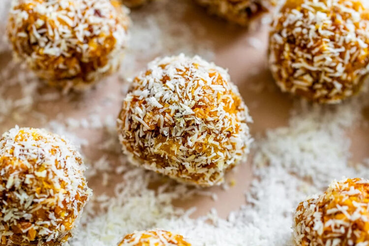 Mango-Energiebällchen mit dem Thermomix