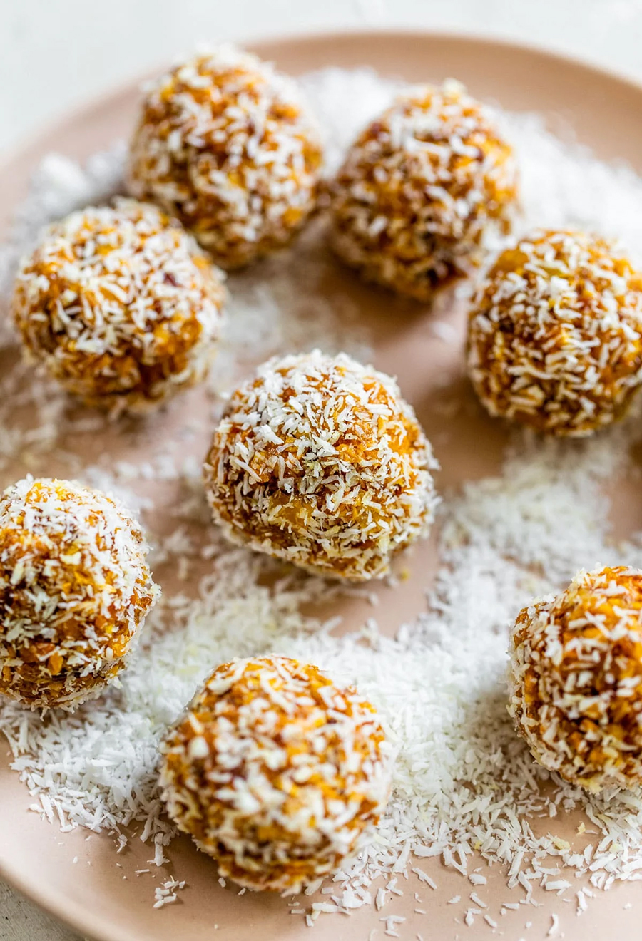 Mango-Energiebällchen mit dem Thermomix Mango-Energiebällchen mit dem Thermomix