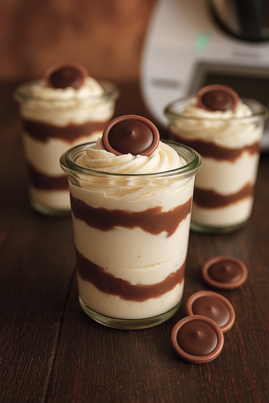 Toffifee Cheesecake im Glas mit dem Thermomix