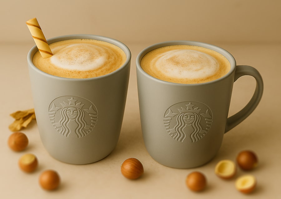 Vanille-Haselnuss-Latte im Thermomix