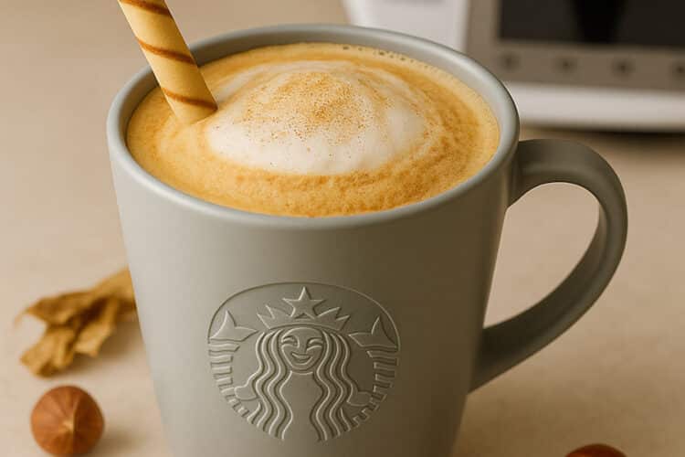 Vanille-Haselnuss-Latte im Thermomix