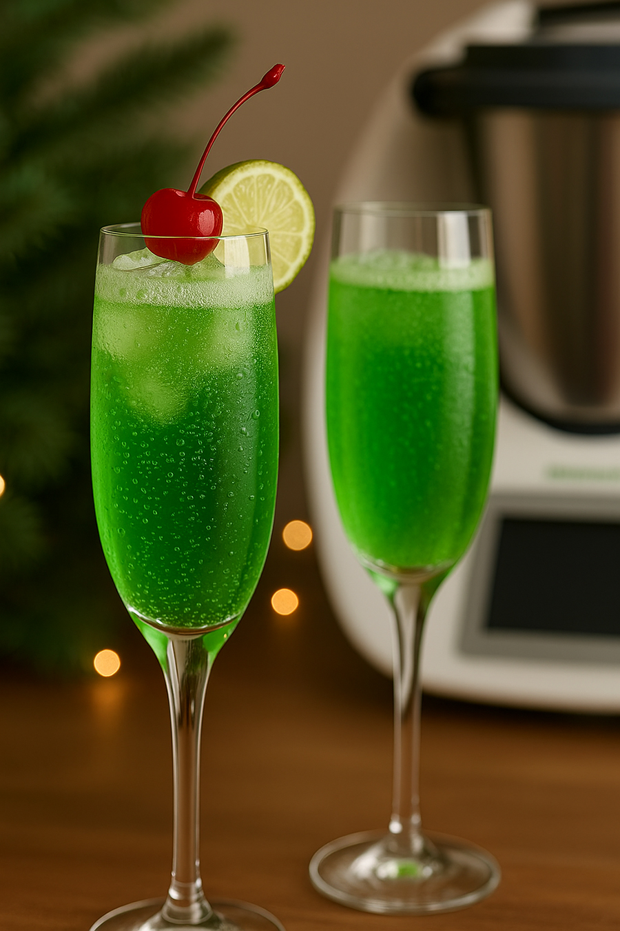 Grinch-Cocktail mit der Thermomix Grinch-Cocktail mit der Thermomix
