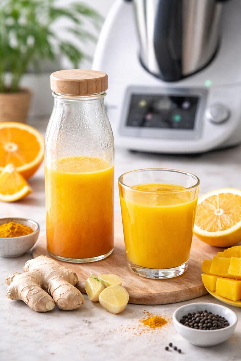 Ingwer Shot Mit Orangen