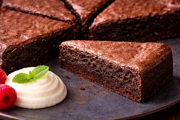 Kladdkaka (schwedischer Schokoladenkuchen) aus dem Thermomix