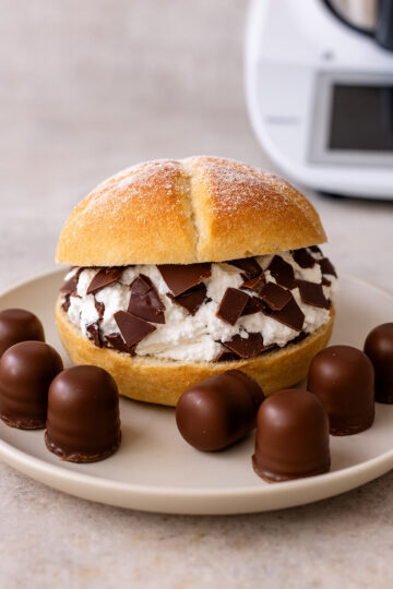 Mohrenkopf-Brötchen im Thermomix