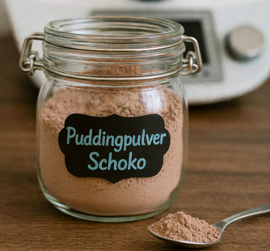 Selbstgemachtes Schokoladenpudding-Pulver aus dem Thermomix