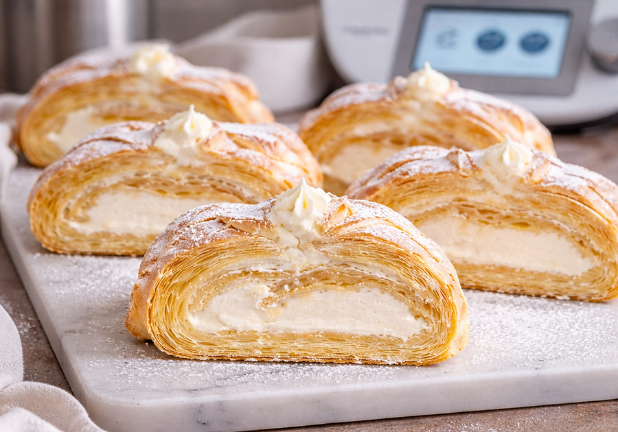 5-Minuten Magischer Französischer Kuchen aus dem Thermomix