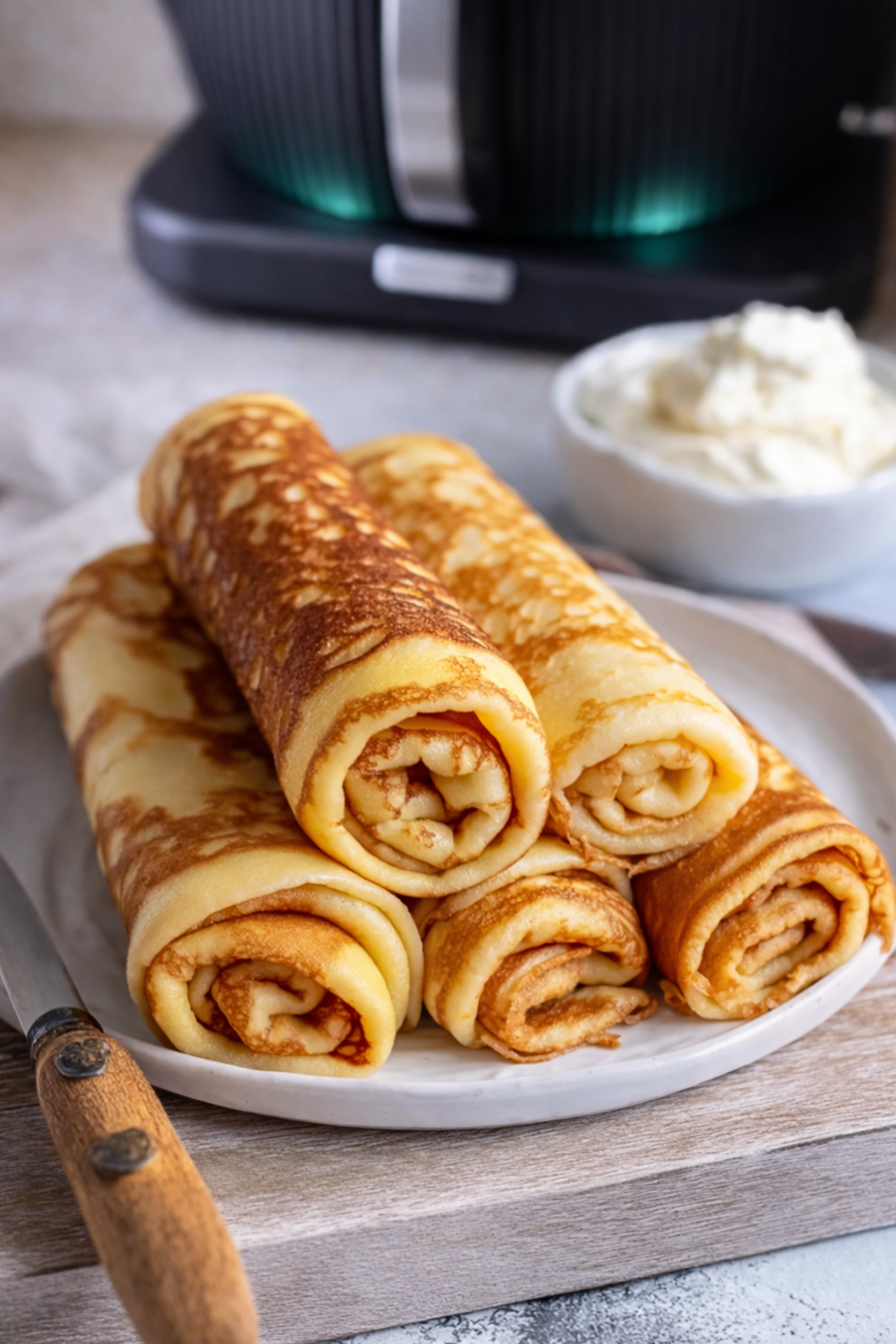 Fluffige Quark-Wölkchen ohne Mehl aus dem Thermomix