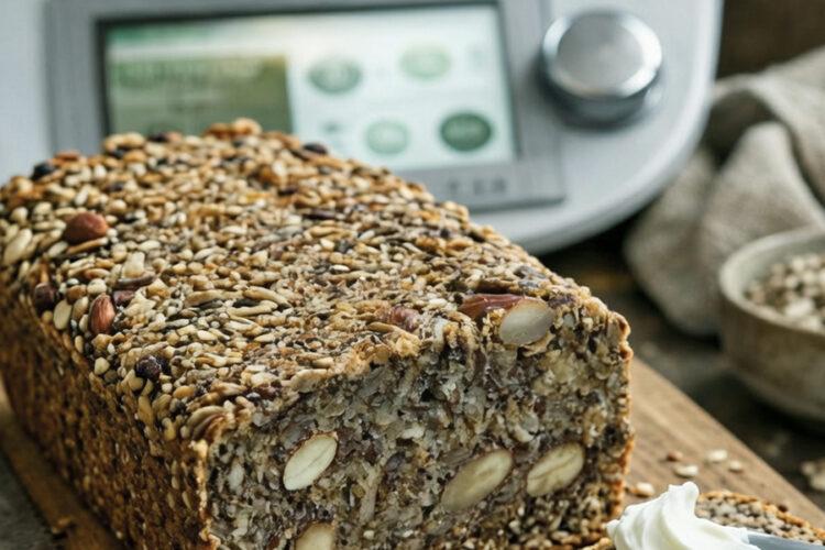 Low-Carb-Vollkornbrot ohne Mehl aus dem Thermomix